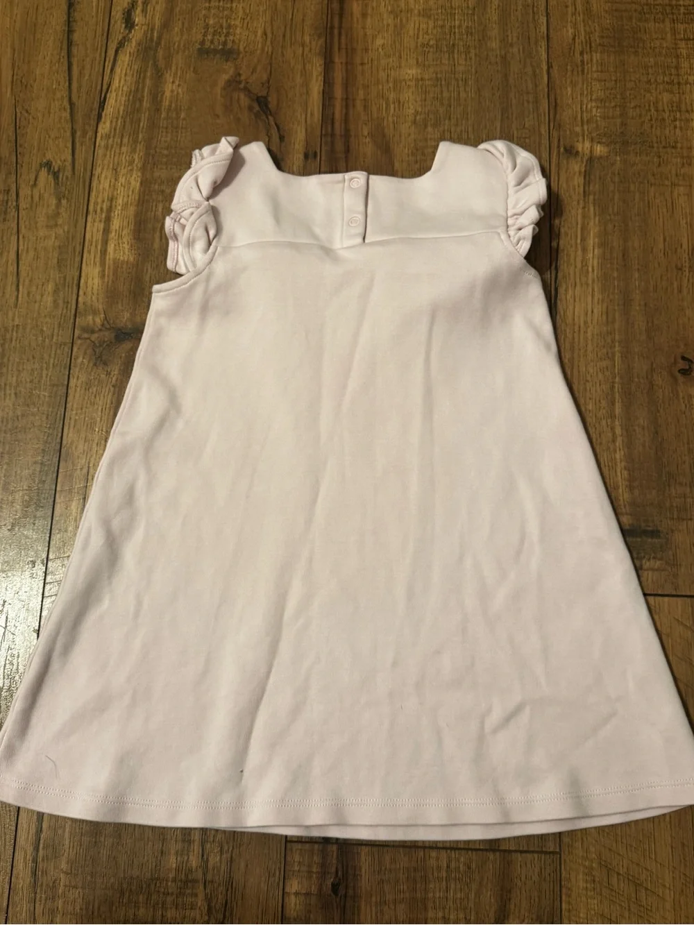 The Beaufort Bonnet Company Light Pink Ruffle-Trim Dress